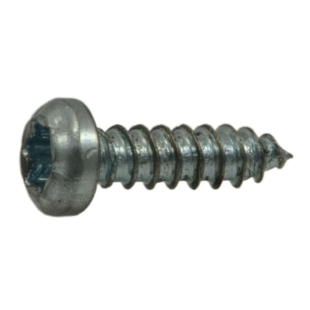 Midwest Fastener Sheet Metal Screw, #2 x 5/16 in, Zinc Plated Steel Pan Head Torx Drive, 50 PK 37042
